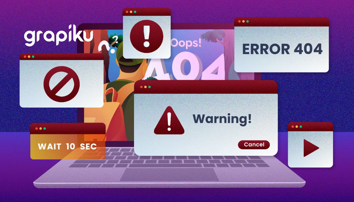 Berbagai Error Pada Website dan Cara Mengatasinya