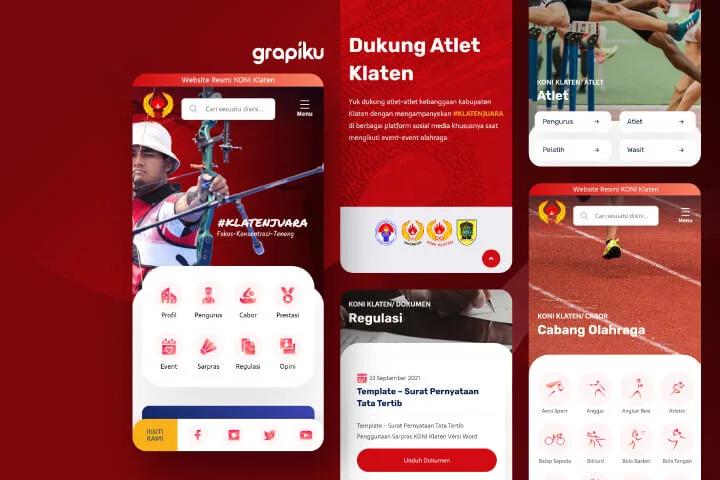 Website Olahraga Koni Klaten