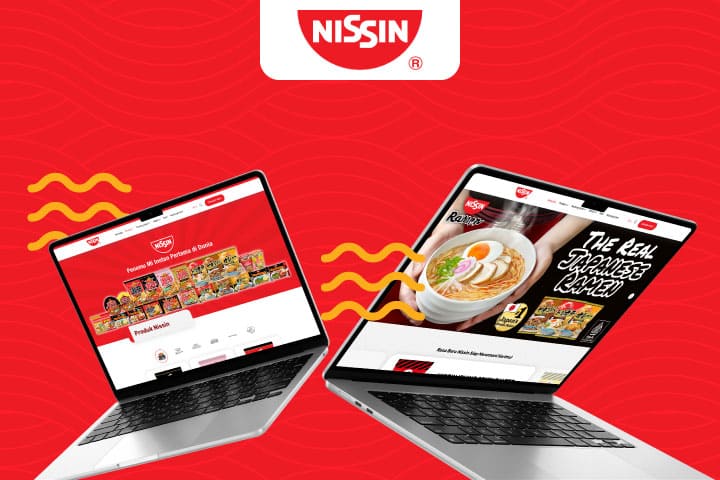 Revamp Website Nissin Foods Indonesia
