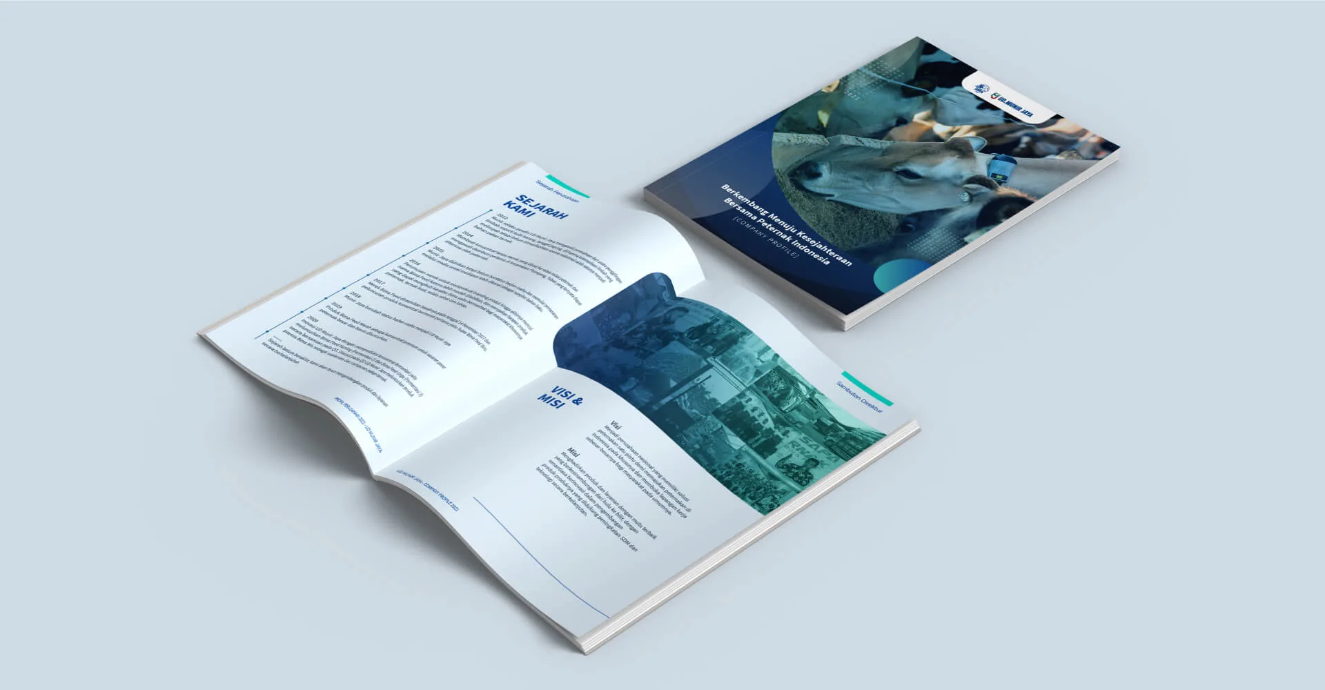 Contoh Company Profile Simpel dan Modern