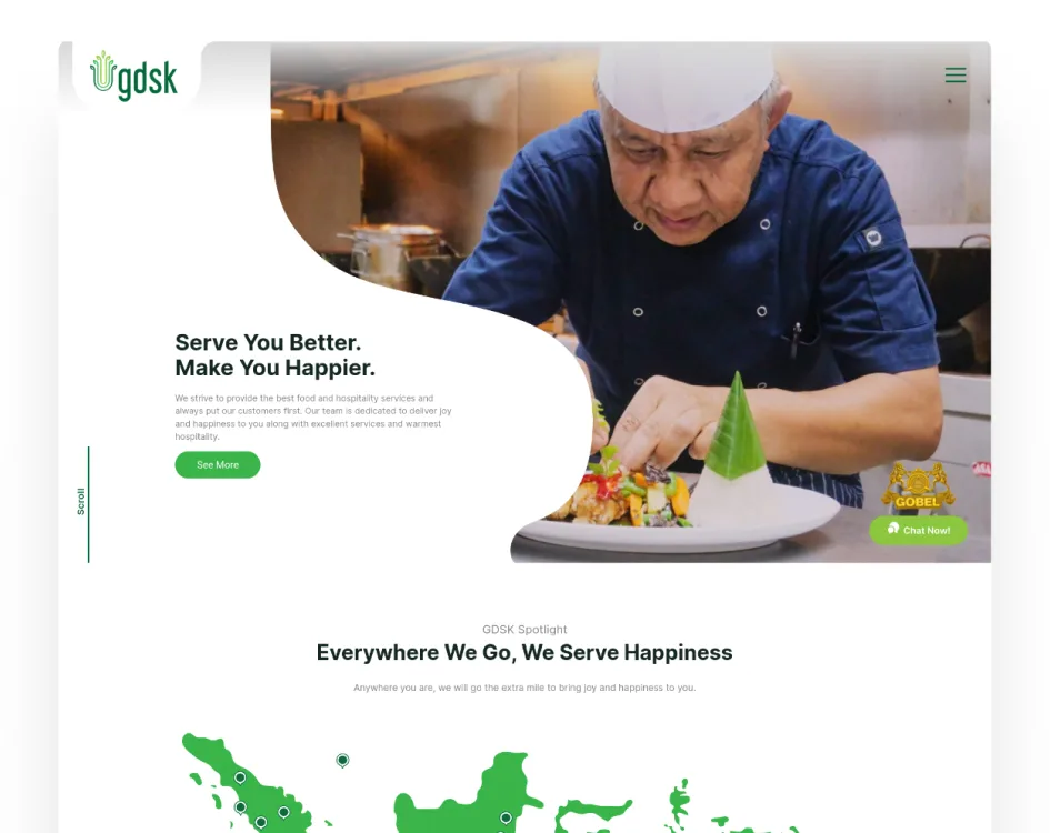 Revamp Website  GDSK